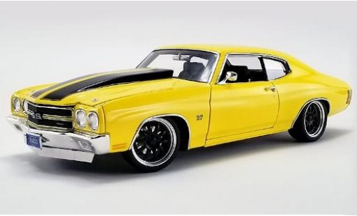 Diecast model cars Chevrolet Chevelle 1/18 ACME yellow/black 1970 Street Fighter Chevrolet Chevelle 1/18 ACME yellow/black 1970 Street Fighter diecast model cars