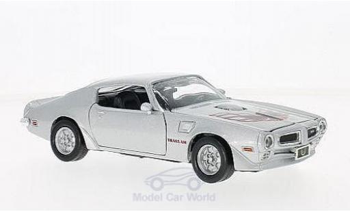 Diecast model cars Pontiac Firebird 1973 1/24 Motormax Trans Am grey/Dekor 1973 Pontiac Firebird 1973 1/24 Motormax Trans Am grey/Dekor 1973 diecast model cars