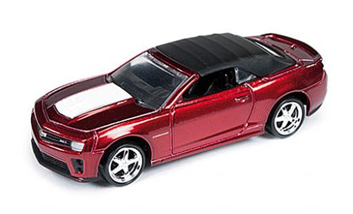 Diecast model cars Chevrolet Camaro 1/64 Auto World ZL1 Convertible met.-red/white Special Version 2013 Chevrolet Camaro 1/64 Auto World ZL1 Convertible met.-red/white Special Version 2013 diecast model cars