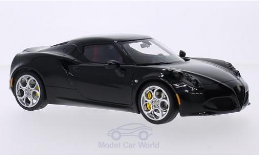 Diecast model cars Alfa Romeo 4C 1/18 AUTOart black 2013 Alfa Romeo 4C 1/18 AUTOart black 2013 diecast model cars