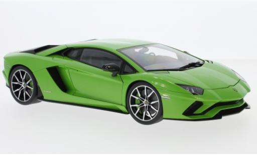Diecast model cars Lamborghini Aventador 1/18 AUTOart S metallise green 2017 Lamborghini Aventador 1/18 AUTOart S metallise green 2017 diecast model cars