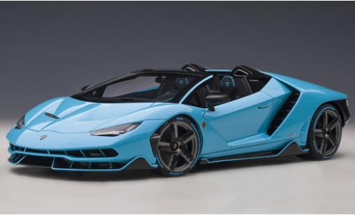 Diecast model cars Lamborghini Centenario 1/18 AUTOart Roadster metallise blue clair 2016 Lamborghini Centenario 1/18 AUTOart Roadster metallise blue clair 2016 diecast model cars