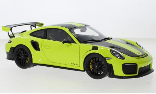 Diecast model cars Porsche 991 GT2 RS 1/18 AUTOart 911 (.2) green 2017 Porsche 991 GT2 RS 1/18 AUTOart 911 (.2) green 2017 diecast model cars