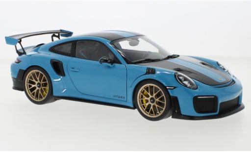 Diecast model cars Porsche 991 GT2 RS 1/18 AUTOart 911 (.2) blue 2017 Porsche 991 GT2 RS 1/18 AUTOart 911 (.2) blue 2017 diecast model cars