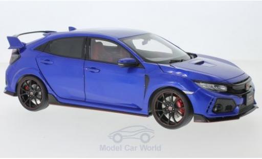 Diecast model cars Honda Civic 1/18 AUTOart Type R (FK8) metallic blue RHD 2017 Honda Civic 1/18 AUTOart Type R (FK8) metallic blue RHD 2017 diecast model cars