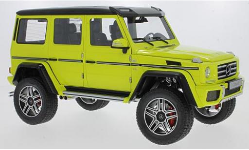 Diecast model cars Mercedes Classe G 1/18 AUTOart G500 4x4 yellow 2016 Mercedes Classe G 1/18 AUTOart G500 4x4 yellow 2016 diecast model cars