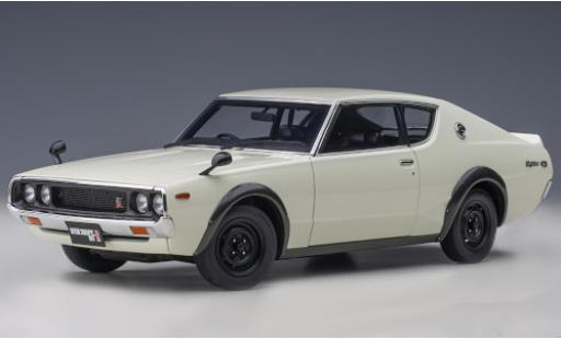 Diecast model cars Nissan Skyline 1/18 AUTOart 2000 GT-R (KPGC110) white RHD 1973 Nissan Skyline 1/18 AUTOart 2000 GT-R (KPGC110) white RHD 1973 diecast model cars