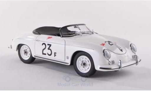 Diecast model cars Porsche 356 1/18 AUTOart A Speedster white No.23 1955 James Dean Porsche 356 1/18 AUTOart A Speedster white No.23 1955 James Dean diecast model cars