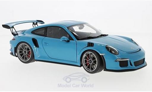 Diecast model cars Porsche 991 GT3 RS 1/18 AUTOart 911 () GT3 RS blue 2016 Porsche 991 GT3 RS 1/18 AUTOart 911 () GT3 RS blue 2016 diecast model cars