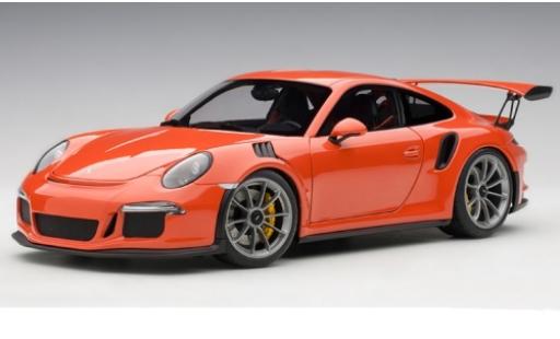 Diecast model cars Porsche 991 GT3 RS 1/18 AUTOart 911 () GT3 RS orange 2016 Porsche 991 GT3 RS 1/18 AUTOart 911 () GT3 RS orange 2016 diecast model cars