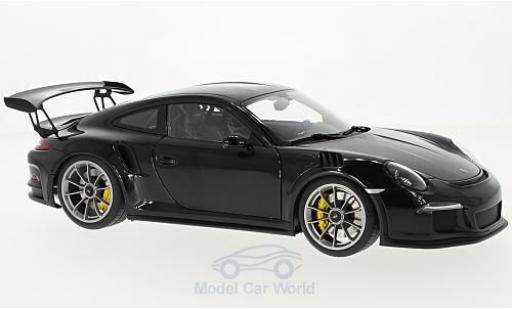Diecast model cars Porsche 991 GT3 RS 1/18 AUTOart 911 () GT3 RS black 2016 Porsche 991 GT3 RS 1/18 AUTOart 911 () GT3 RS black 2016 diecast model cars