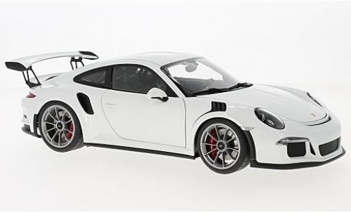 Diecast model cars Porsche 991 GT3 RS 1/18 AUTOart 911 () GT3 RS white 2016 Porsche 991 GT3 RS 1/18 AUTOart 911 () GT3 RS white 2016 diecast model cars