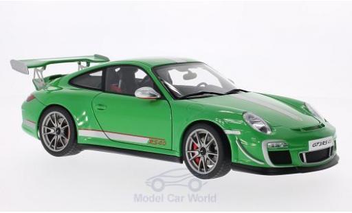 Diecast model cars Porsche 997 GT3 RS 1/18 AUTOart 911 () GT3 RS 4.0 green/grey 2011 Porsche 997 GT3 RS 1/18 AUTOart 911 () GT3 RS 4.0 green/grey 2011 diecast model cars
