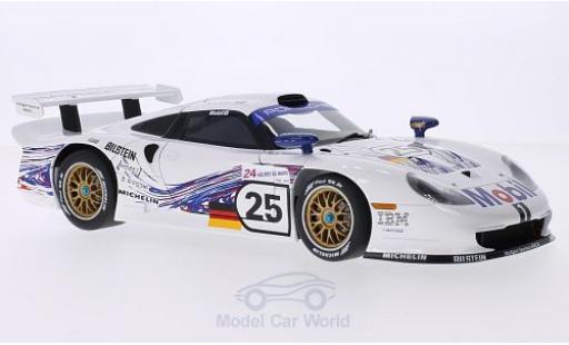 Diecast model cars Porsche 996 GT1 1/18 AUTOart 911 GT1 No.25 24h Le Mans 1997 T.Boutsen/H-J.Stuck/B.Wollek Porsche 996 GT1 1/18 AUTOart 911 GT1 No.25 24h Le Mans 1997 T.Boutsen/H-J.Stuck/B.Wollek diecast model cars