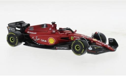 Diecast model cars Ferrari F1 1/43 Burago Bburago -75 No.16 Scuderia Formel 1 2022 1:43 Ferrari F1 1/43 Burago Bburago -75 No.16 Scuderia Formel 1 2022 1:43 diecast model cars
