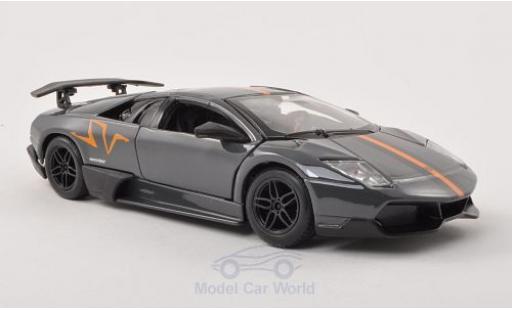 Diecast model cars Lamborghini Murcielago 1/24 Burago LP 670-4 SV metallic grey/orange Lamborghini Murcielago 1/24 Burago LP 670-4 SV metallic grey/orange diecast model cars