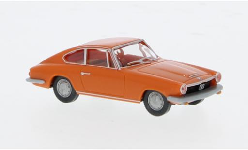 Diecast model cars Bmw 1600 1/87 Wiking GT Coupe orange Bmw 1600 1/87 Wiking GT Coupe orange diecast model cars