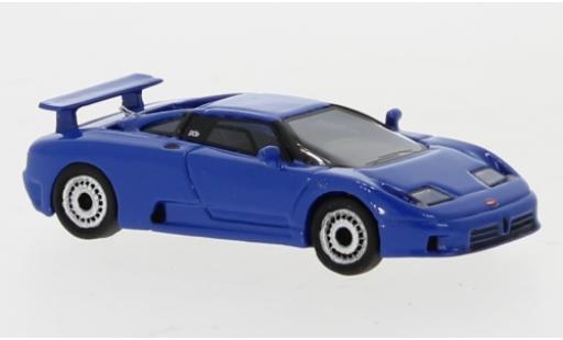 Diecast model cars Bugatti EB110 1/87 BoS Models EB 110 blue 1991 Bugatti EB110 1/87 BoS Models EB 110 blue 1991 diecast model cars