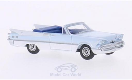 Diecast model cars Dodge Custom Royal Lancer 1/87 BoS Models Convertible blue/white 1959 Dodge Custom Royal Lancer 1/87 BoS Models Convertible blue/white 1959 diecast model cars