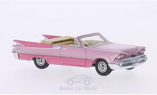 Diecast model cars Dodge Custom Royal Lancer 1/87 BoS Models Convertible pink/pink 1959 Dodge Custom Royal Lancer 1/87 BoS Models Convertible pink/pink 1959 diecast model cars