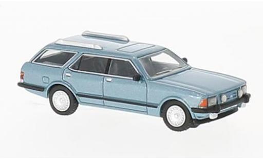 Diecast model cars Ford Granada 1/87 BoS Models MK II Turnier metallic blue 1982 Ford Granada 1/87 BoS Models MK II Turnier metallic blue 1982 diecast model cars