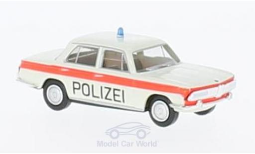 Diecast model cars Bmw 2000 1/87 Brekina white/orange Polizei Solothurn Bmw 2000 1/87 Brekina white/orange Polizei Solothurn diecast model cars