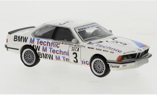 Diecast model cars Bmw 635 1/87 Brekina CSi M Technik 1977 Bmw 635 1/87 Brekina CSi M Technik 1977 diecast model cars
