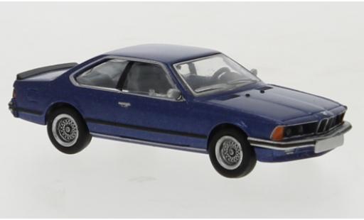 Diecast model cars Bmw 635 1/87 Brekina CSi metallise blue foncé 1977 Bmw 635 1/87 Brekina CSi metallise blue foncé 1977 diecast model cars