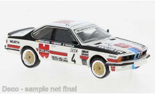 Diecast model cars Bmw 635 1/87 Brekina CSi No.4 Würth 1984 Bmw 635 1/87 Brekina CSi No.4 Würth 1984 diecast model cars