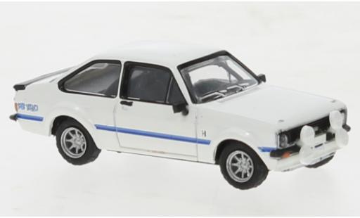 Diecast model cars Ford Escort 1/87 Brekina RS 1800 white 1976 Ford Escort 1/87 Brekina RS 1800 white 1976 diecast model cars