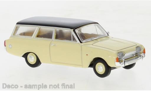 Diecast model cars Ford Taunus 1/87 Brekina P3 Turnier beige/grau 1964 Ford Taunus 1/87 Brekina P3 Turnier beige/grau 1964 diecast model cars