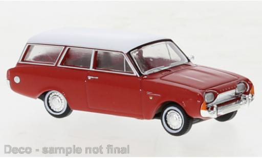 Diecast model cars Ford Taunus 1/87 Brekina P3 Turnier red/white 1964 Ford Taunus 1/87 Brekina P3 Turnier red/white 1964 diecast model cars