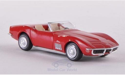 Diecast model cars Chevrolet Corvette 1/87 Brekina (C3) Convertible red Chevrolet Corvette 1/87 Brekina (C3) Convertible red diecast model cars