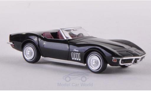 Diecast model cars Chevrolet Corvette 1/87 Brekina (C3) Convertible black Chevrolet Corvette 1/87 Brekina (C3) Convertible black diecast model cars
