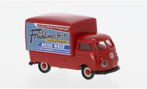 Diecast model cars Volkswagen T1 1/87 Brekina b Großraum-Koffer Frühlingsfest 1960 1:87 Volkswagen T1 1/87 Brekina b Großraum-Koffer Frühlingsfest 1960 1:87 diecast model cars