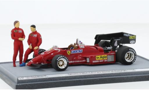 Diecast model cars Ferrari 126 1/43 Brumm C4 turbo formule 1 1984 Ferrari 126 1/43 Brumm C4 turbo formule 1 1984 diecast model cars