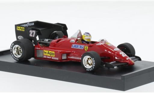 Diecast model cars Ferrari 126 1/43 Brumm C4 turbo No.27 formule 1 GP Belgique 1984 Ferrari 126 1/43 Brumm C4 turbo No.27 formule 1 GP Belgique 1984 diecast model cars