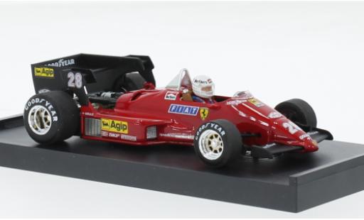 Diecast model cars Ferrari 126 1/43 Brumm C4 turbo No.28 formule 1 GP Belgique 1984 Ferrari 126 1/43 Brumm C4 turbo No.28 formule 1 GP Belgique 1984 diecast model cars