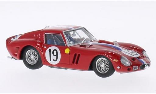 Diecast model cars Ferrari 250 1/43 Brumm GTO No.19 24h Le Mans 1962 châssis 3705GT J.Guichet/P.Noblet Ferrari 250 1/43 Brumm GTO No.19 24h Le Mans 1962 châssis 3705GT J.Guichet/P.Noblet diecast model cars