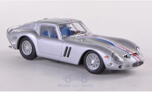 Diecast model cars Ferrari 250 TR 1/43 Brumm GTO grey 1963 (blue-white-red-Streifen) Ferrari 250 TR 1/43 Brumm GTO grey 1963 (blue-white-red-Streifen) diecast model cars