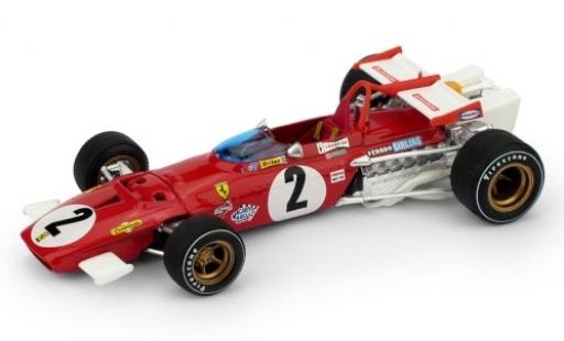 Diecast model cars Ferrari 312 1/43 Brumm B No.2 Scuderia Formel 1 GP Italien 1970 J.Ickx Ferrari 312 1/43 Brumm B No.2 Scuderia Formel 1 GP Italien 1970 J.Ickx diecast model cars