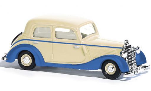 Diecast model cars Mercedes 170 1/87 Busch V white/blue Mercedes 170 1/87 Busch V white/blue diecast model cars