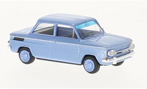 Diecast model cars NSU 1000 1/87 Busch TT metallic blue 1965 NSU 1000 1/87 Busch TT metallic blue 1965 diecast model cars