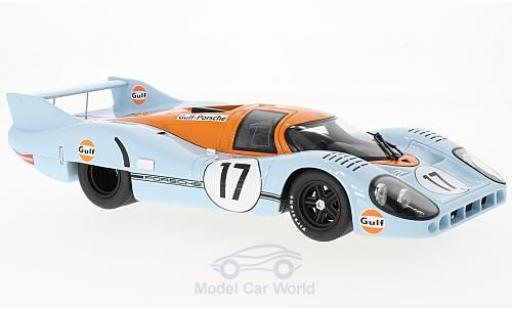 Diecast model cars Porsche 917 1971 1/18 CMR LH No.17 Gulf 24h Le Mans 1971 J.Siffert/D.Bell Porsche 917 1971 1/18 CMR LH No.17 Gulf 24h Le Mans 1971 J.Siffert/D.Bell diecast model cars