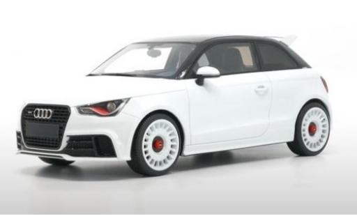 Diecast model cars Audi A1 1/18 DNA Collectibles quattro metallic white/black 2012 Audi A1 1/18 DNA Collectibles quattro metallic white/black 2012 diecast model cars