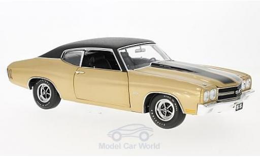 Diecast model cars Chevrolet Chevelle 1970 1/18 GMP SS 396 gold/black 1970 with vinyl top Chevrolet Chevelle 1970 1/18 GMP SS 396 gold/black 1970 with vinyl top diecast model cars