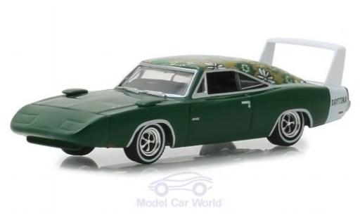 Diecast model cars Dodge Charger 1/64 Greenlight green/Dekor 1969 Dodge Charger 1/64 Greenlight green/Dekor 1969 diecast model cars