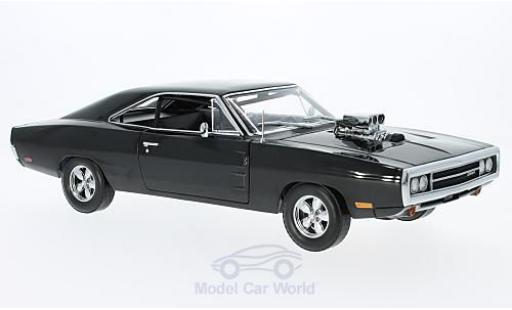 Diecast model cars Dodge Charger 1/18 Greenlight black Fast & Furious 2001 Doms 1970 Dodge Charger 1/18 Greenlight black Fast & Furious 2001 Doms 1970 diecast model cars