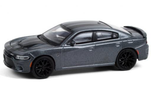 Diecast model cars Dodge Charger 1/64 Greenlight SRT Hellcat metallic grey/matt-black 2018 Dodge Charger 1/64 Greenlight SRT Hellcat metallic grey/matt-black 2018 diecast model cars
