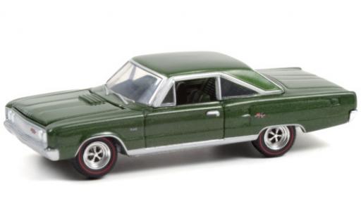 Diecast model cars Dodge Coronet 1/64 Greenlight R/T HEMI metallic green 1967 Dodge Coronet 1/64 Greenlight R/T HEMI metallic green 1967 diecast model cars